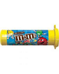 M&M'S MINIS Milk Chocolate Candy Tube, 1.08 oz