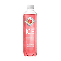 Sparkling Ice Naturally Flavored Pink Grapefruit Sparkling Water, 17 fl oz