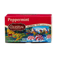 Celestial Seasonings Peppermint Herbal Tea Bags, 20 Count
