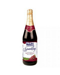 Welch's Red Grape Sparkling Juice Cocktail, 750 ml