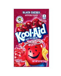 Kool-Aid Unsweetened Drink Mix, Black Cherry, 0.13 oz