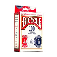 Bicycle Poker Chips, 100 ct