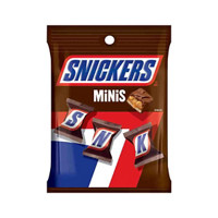 Snickers Minis Chocolate Bars, 2.48 oz