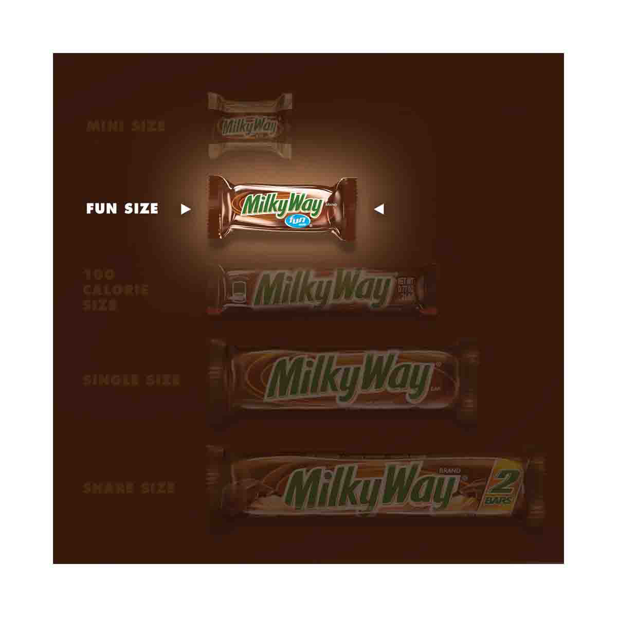 Milky Way Candy Bars - 10.65 oz bag