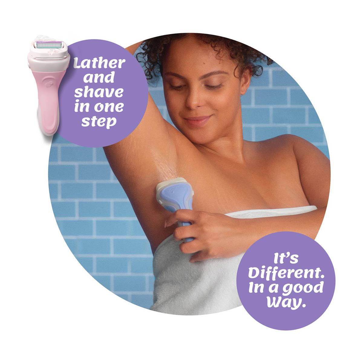 Schick Intuition Pure Nourishment Women's Razor Blade, 3 Refills