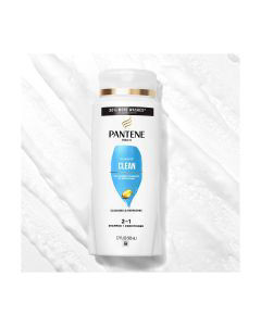 PANTENE PRO-V Classic Clean 2 in 1 Shampoo + Conditioner, 17 fl oz