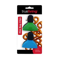 trueliving Mini Bag Clips, 2 Count