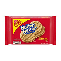 Nabisco Nutter Butter Peanut Butter Sandwich Cookies Family Size Pack, 16 oz