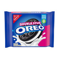 Oreo Double Stuf Chocolate Sandwich Cookies, 14.03 oz