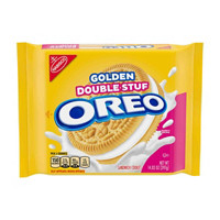 OREO Double Stuf Golden Sandwich Cookies, 14.03 oz