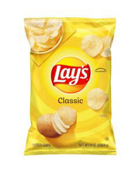 Lay's Classic Potato Chips 8 oz