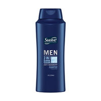 Suave Professionals Men 2-in-1 Classic Clean Anti Dandruff Shampoo and Conditioner, 28 fl. oz.