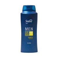 Suave Men Citrus Rush 3-in-1 Shampoo Conditioner Body Wash 28 oz
