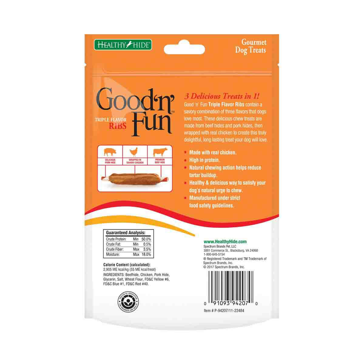 Healthy hide good n outlet fun triple flavor chews