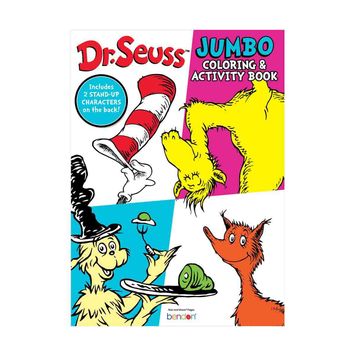 Dr. Seuss Jumbo Coloring & Activity Book