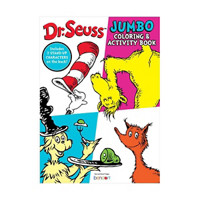Dr. Seuss Jumbo Coloring & Activity Book