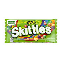 SKITTLES Sour Candy, Full Size, 1.8 oz