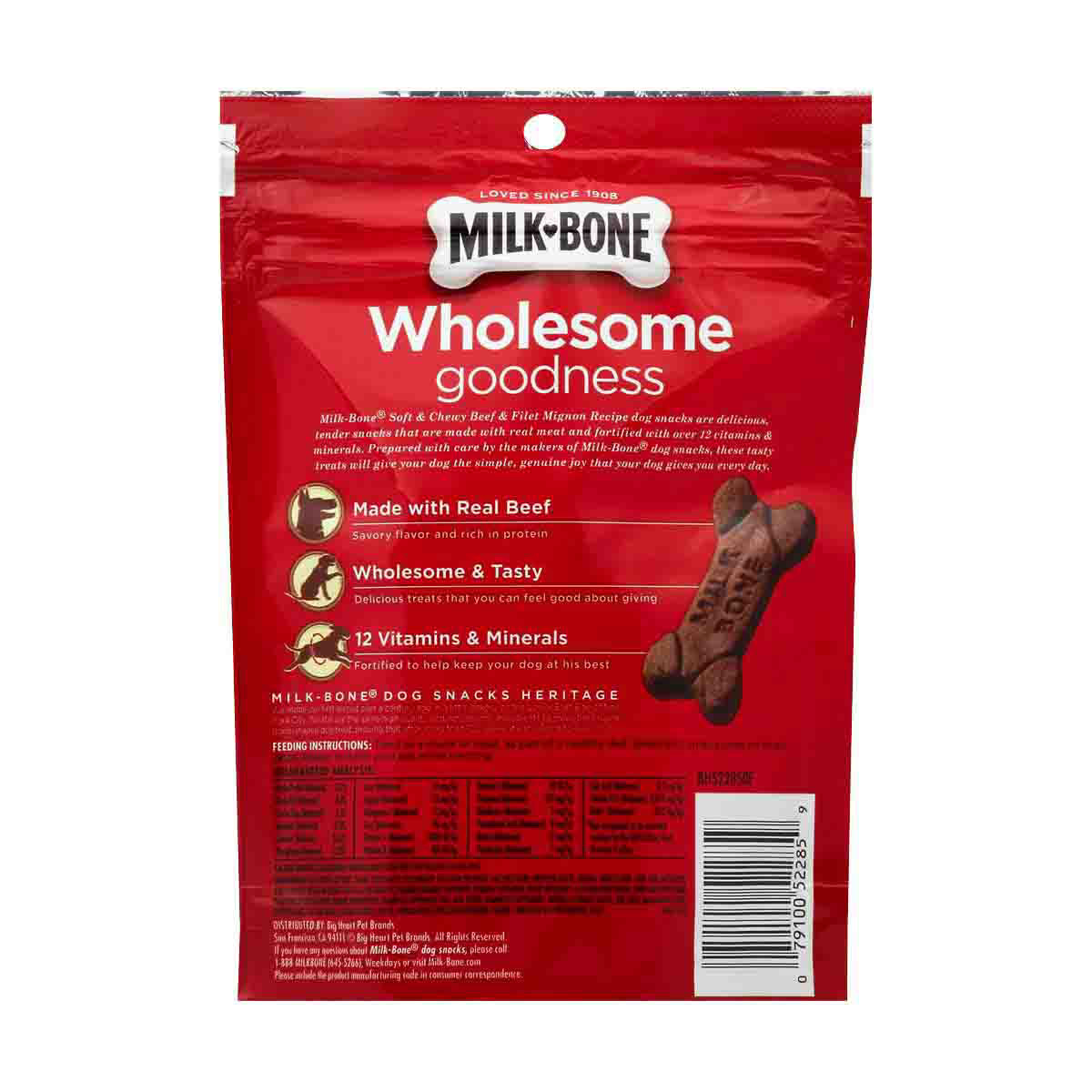 Milk bone dog biscuits best sale nutrition facts