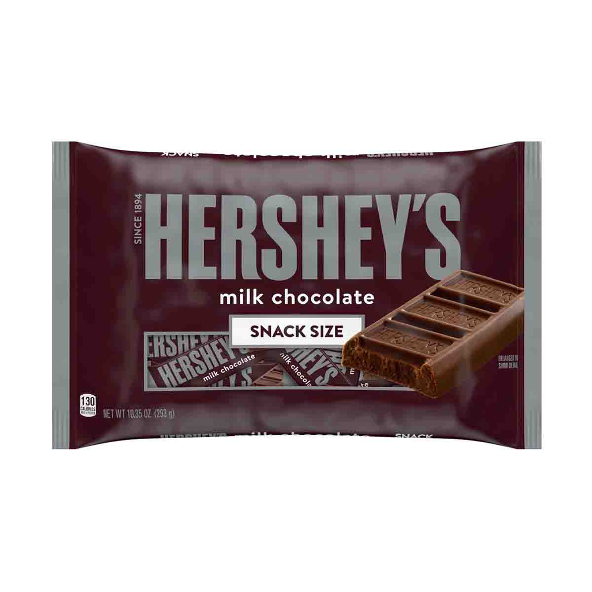 Hershey's Milk Chocolate Snack Size Bars, 10.35 oz.