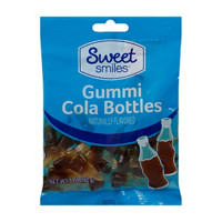 Sweet Smiles Gummi Cola Bottles, 5 oz