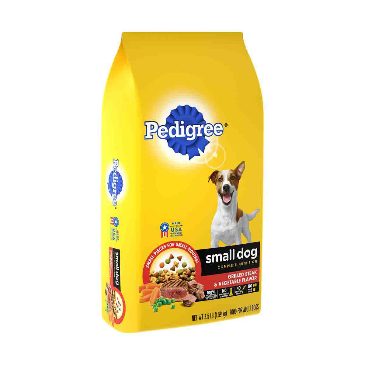 Pedigree dog outlet food small bag