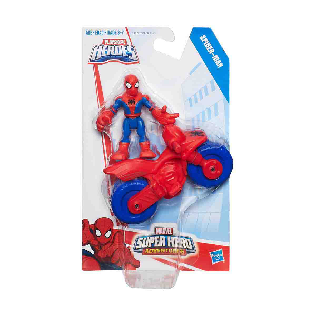 Playskool Heroes Marvel Super Hero Adventures Figure with Bike