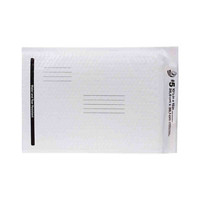 Duck Brand White Poly Bubble Mailer, 10.5 in.
