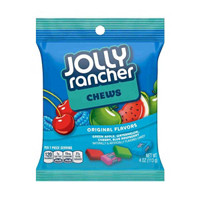 Jolly Rancher Fruit Chews Assorted Candy Peg Bag, 4 oz.