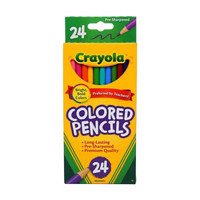Crayola Colored Pencils, 24 Count