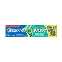 Crest + Scope Complete Whitening Toothpaste, Minty Fresh, 2.7 oz.