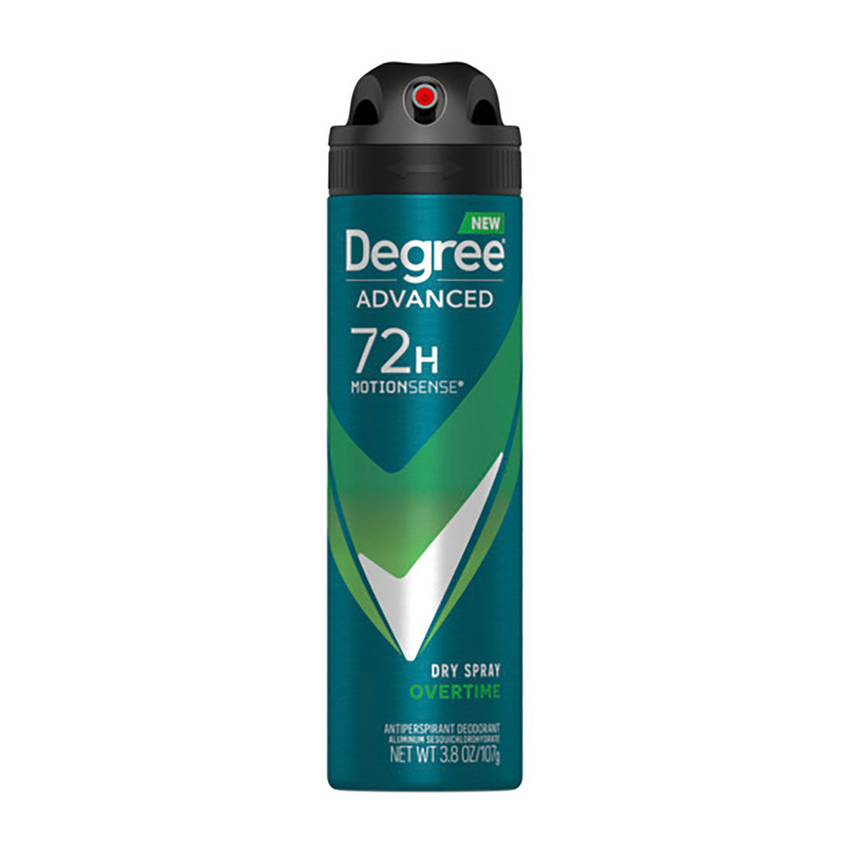 Degree Men Antiperspirant Deodorant Dry Spray Overtime, 3.8 oz