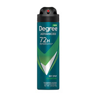 Degree Men Advanced Overtime Antiperspirant Deodorant Dry Spray, 3.8 oz