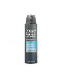 Dove Men +Care Anti-Perspirant Deodorant Dry Spray, Clean