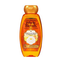 Garnier Whole Blends Shampoo with Moroccan Argan & Camellia Oils Extracts, For Dry Hair, 12.5 fl. oz.