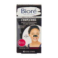 Biore Charcoal Pore Strips, 4 ct