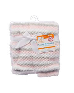 Swiggle Textured Fleece Blanket Soft and Cuddly 0+ Months, 1 ct