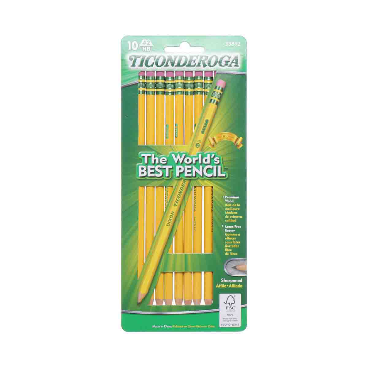 Ticonderoga Pastel Pencils, Pack of 10