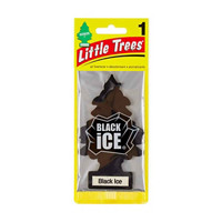 Little Trees Black Ice Air Freshener, 1 Count