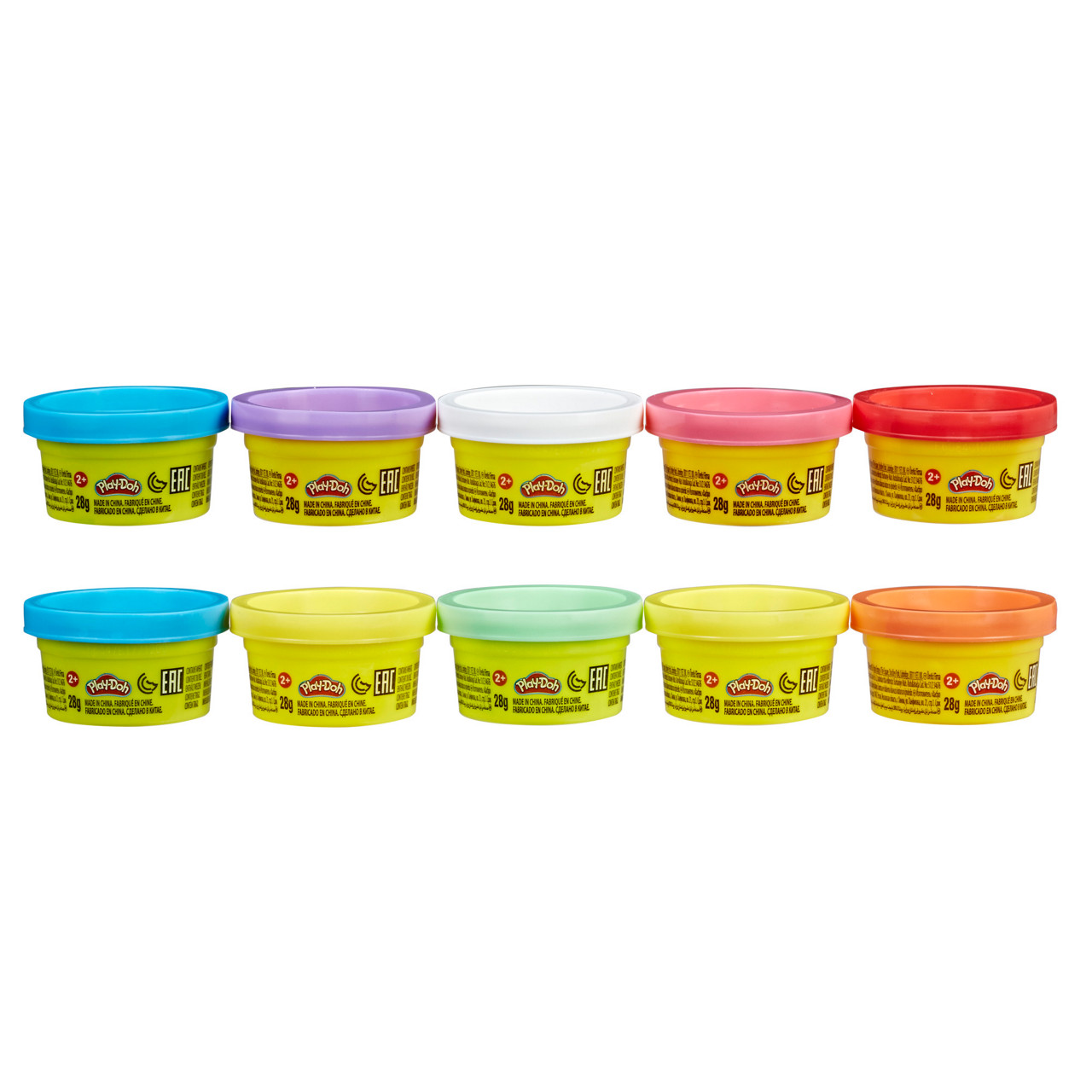 Play-Doh Mini 10 Count Party Pack, 10 oz (Multicolor) 