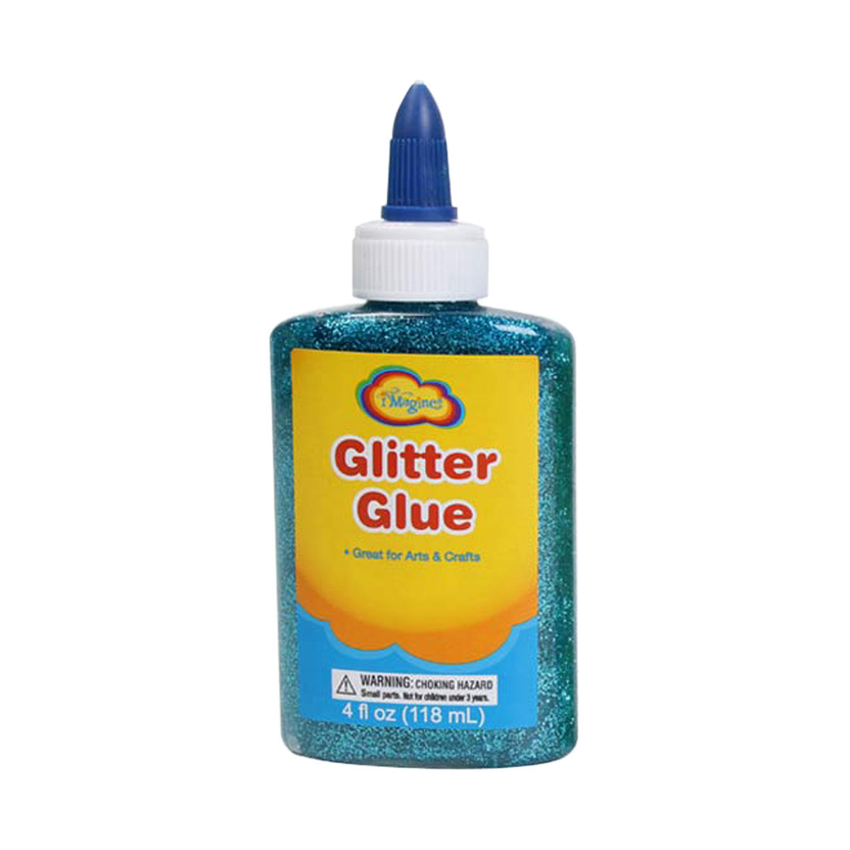 Imagine Glitter Glue Bottle, 4.9 oz.
