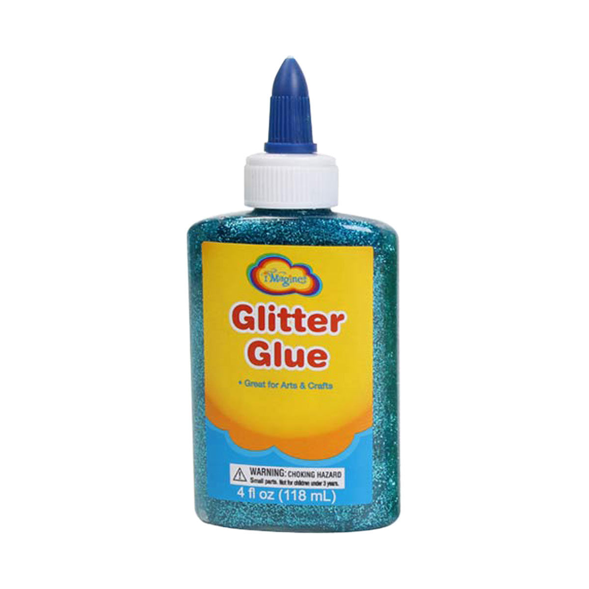 Imagine Glitter Glue Bottle, 4.9 oz.