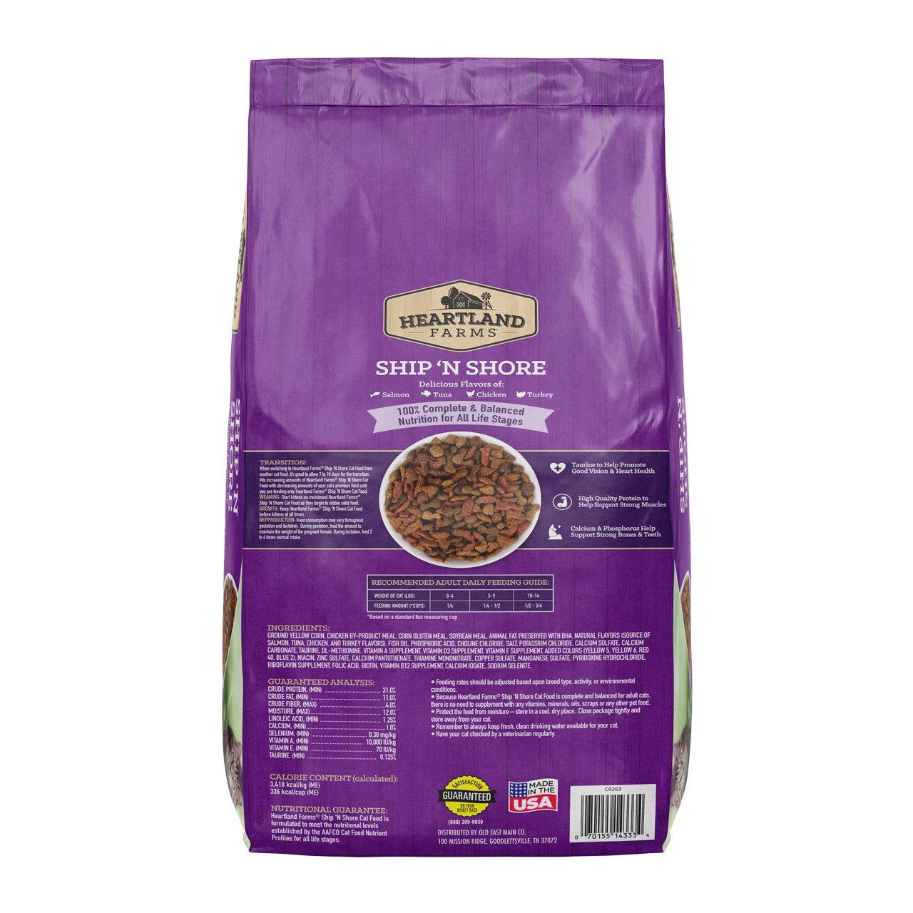 Heartland Farms Ship N Shore Dry Cat Food 2.8 lb