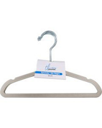 Flocked Child-Sized Hangers, 6-Pack