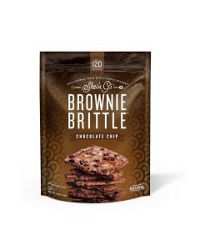 Brownie Brittle, Chocolate Chip, 5 oz