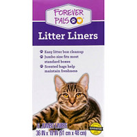 Forever Pals Cat Litter Liners, 6 Count