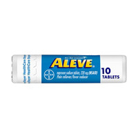 Aleve Pain Reliever and Fever Reducer 220mg Tablets, 10 ct