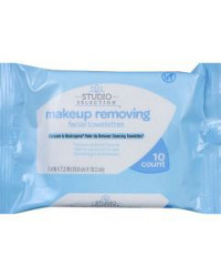 Studio Selection Makeup Removing Facial Towelettes, 10 Count