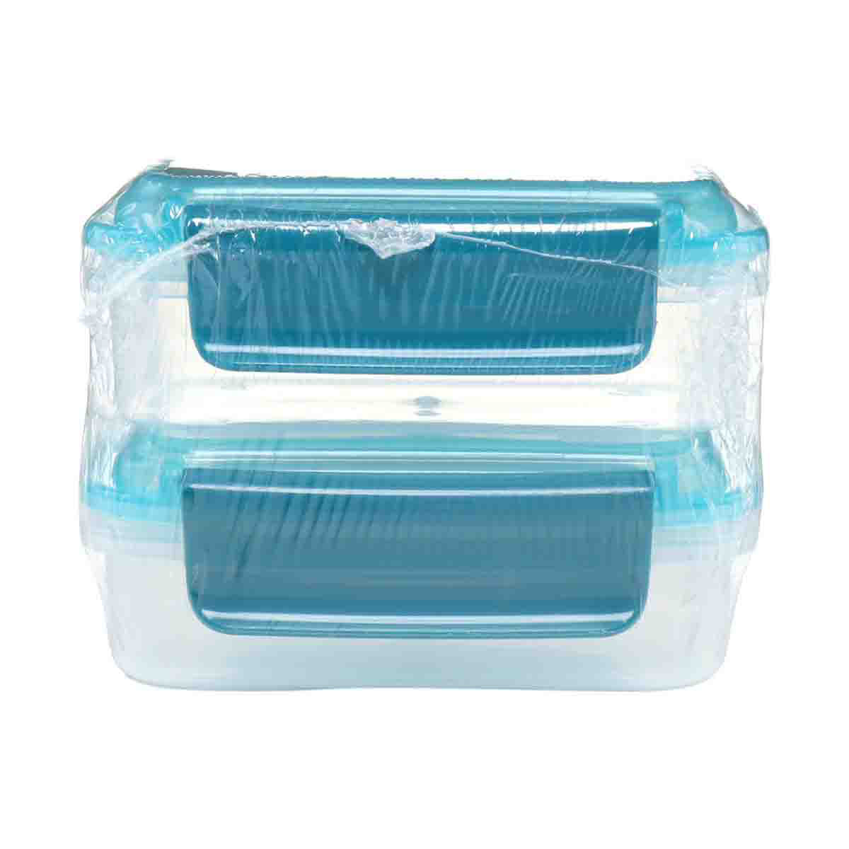 Farberware Rectangle Food Storage Container with Airtight Lid, Green, Sold by at Home