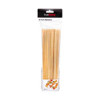 trueliving Wood Skewers, 9.75 in., 100 Pieces