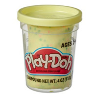 Play-Doh Can of Confetti Compound, 4 oz.